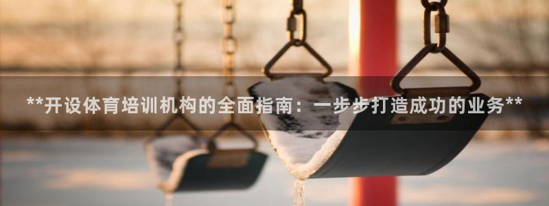耀世平台主管代理是谁：**开设体育培训机构的全面指南